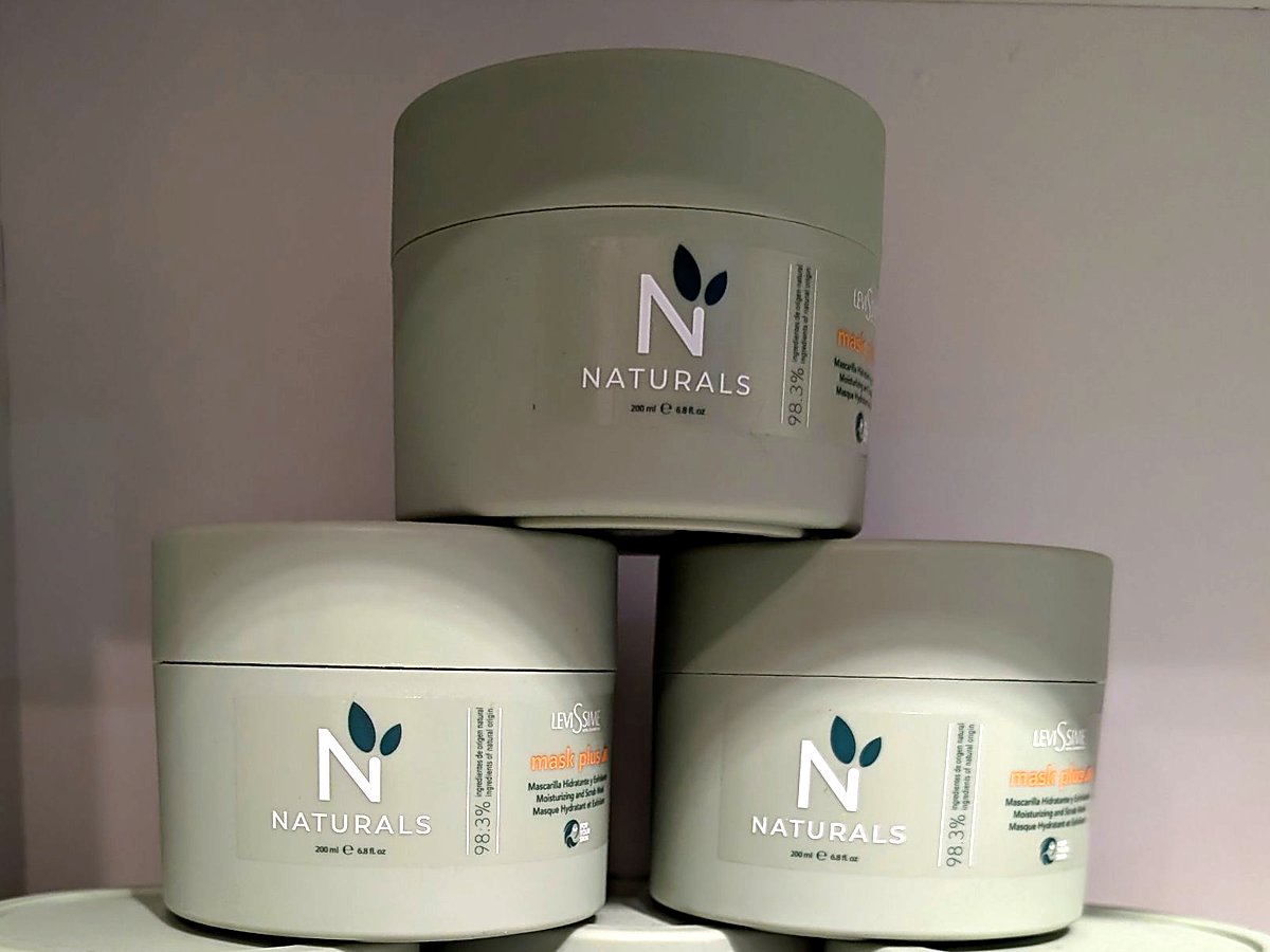 Pots de masque Levissime Naturals Mask Plus